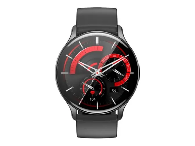 Hoco Y15 AMOLED Smart Sports Watch Call Version в черном цвете