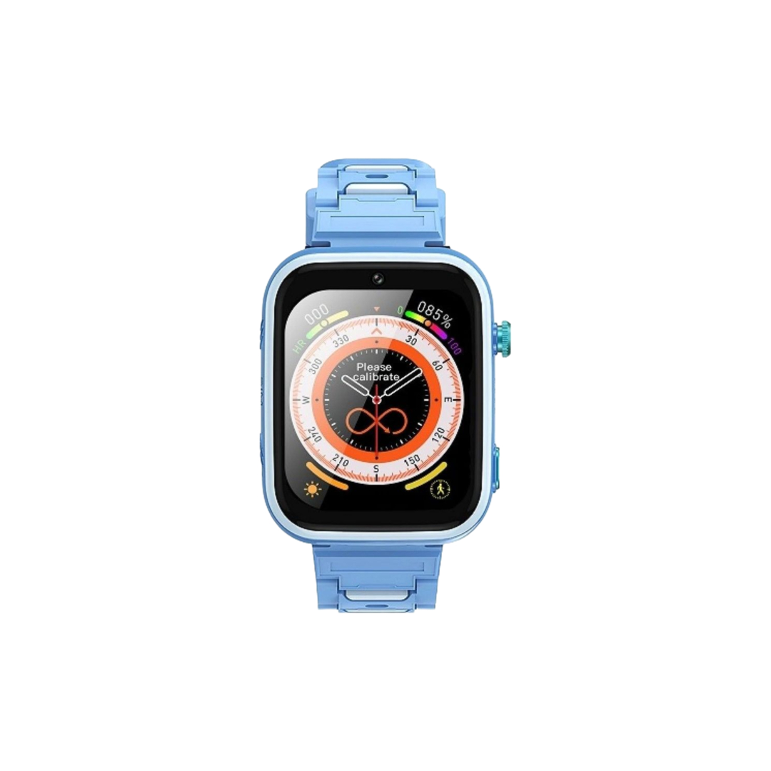 Детские смарт-часы XO H130 4G GPS (розовые / синие)
