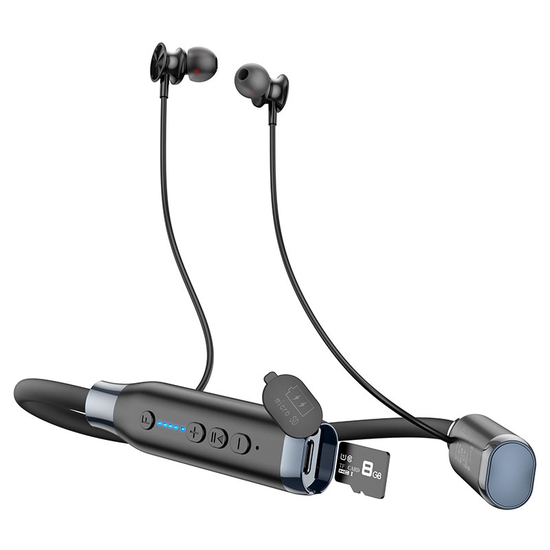 Bluetooth наушники Hoco ES62 с шейным ободком и магнитным креплением