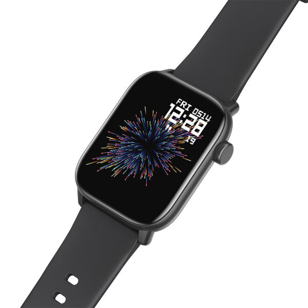 Hoco Y3 Smart Watch Black – умные часы с черным ремешком, сенсорным экраном и защитой от влаги