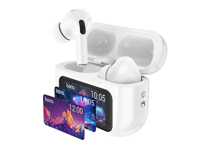 беспроводные наушники Hoco EW72 с LCD-дисплеем и ANC