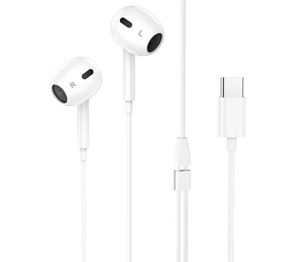 Проводные наушники Hoco M101 Max с USB Type-C и микрофоном