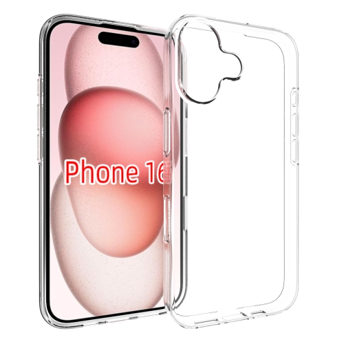 прозрачный влагостойкий чехол для iPhone 16 с текстурой