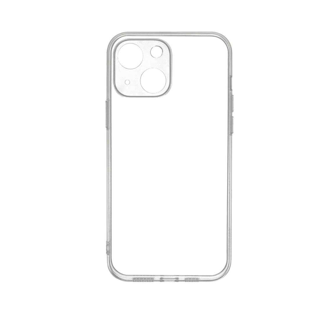 прозрачный силиконовый чехол для iPhone 15 Plus