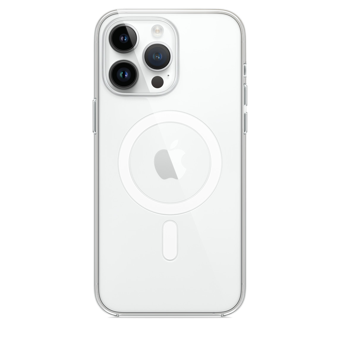 прозрачный чехол с MagSafe для iPhone 15 Pro TPU Clear Case