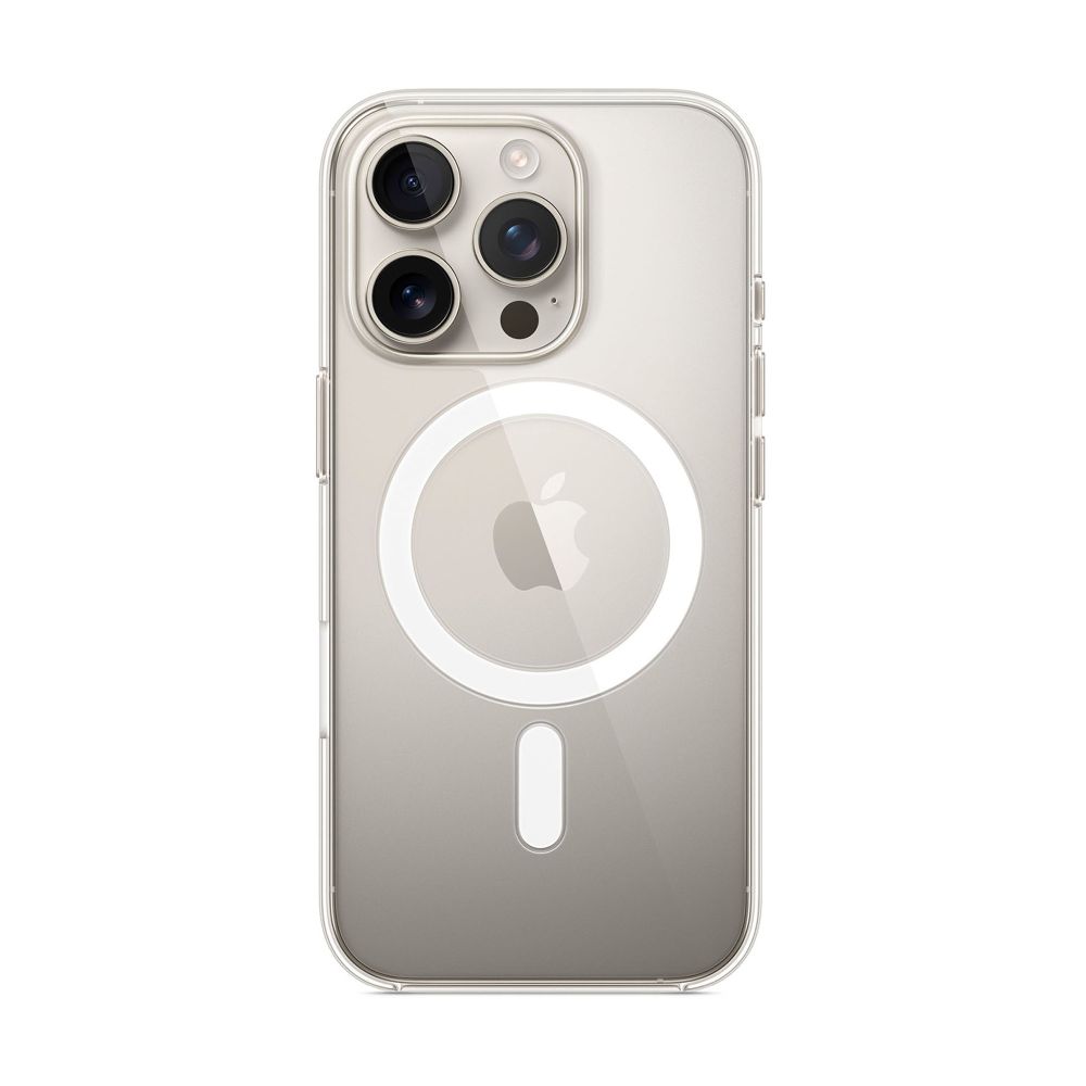 прозрачный чехол с MagSafe для iPhone 16 Pro Max