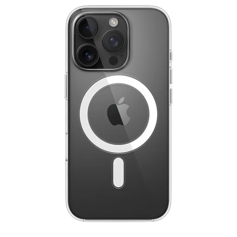 прозрачный чехол с MagSafe для iPhone 16 Pro Max