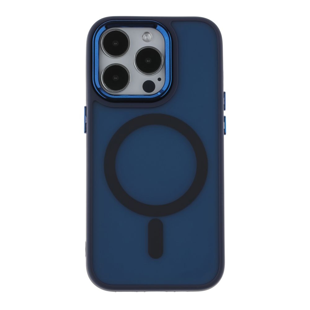 чёрный магнитный чехол MagSafe для iPhone 16 Pro