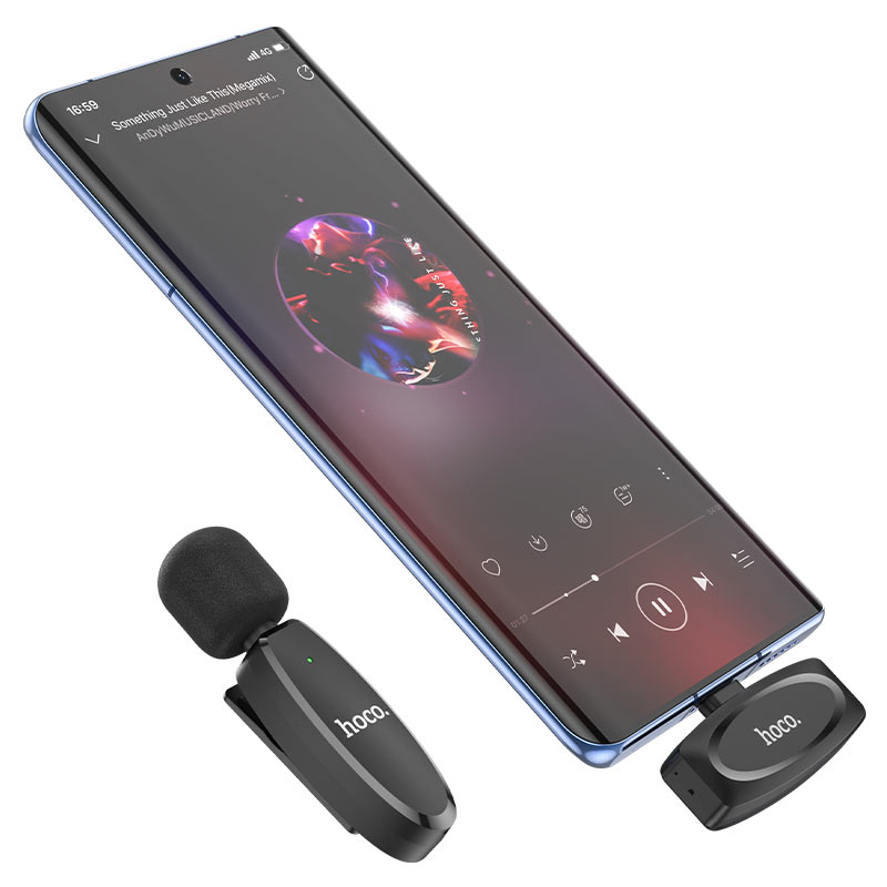 беспроводной петличный микрофон Hoco L15 с USB‑C приёмником